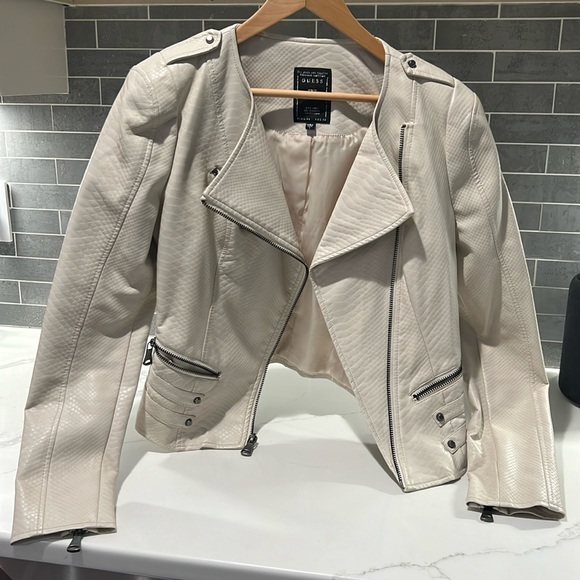 Guess - “Leather” jacket - women’s Small - Picture 1 of 4